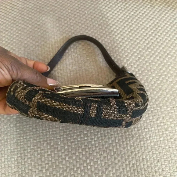 Authentic FENDI Zucca Canvas Micro Handbag - Picture 13 of 13